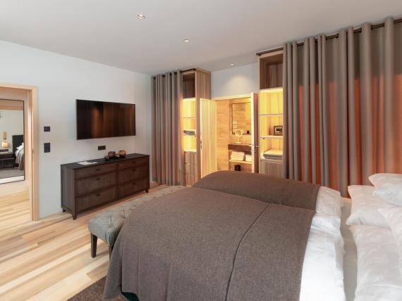 Appartement Chalet mit Lodge