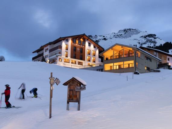 Appartement Chalet mit Lodge
