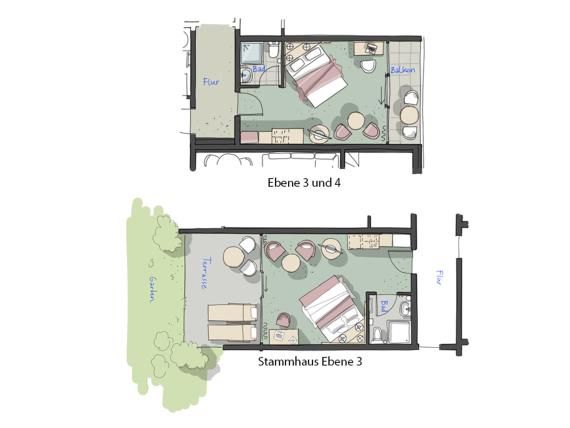 Doppelzimmer Napoleonsfels
