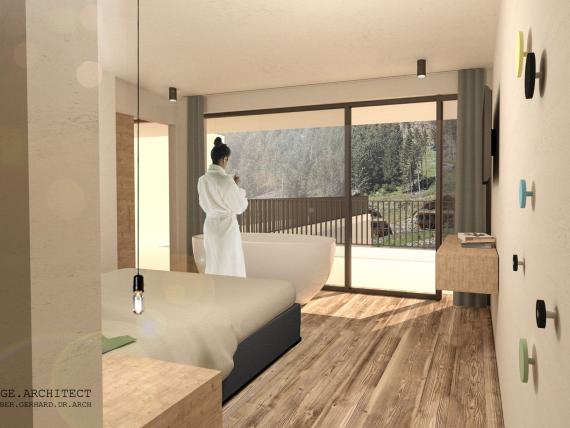 Rooftop Suite Romantik (35-38 m²)