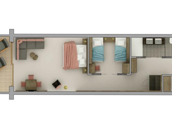 Suite Royal Garden deluxe