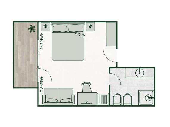 Doppelzimmer Parlour