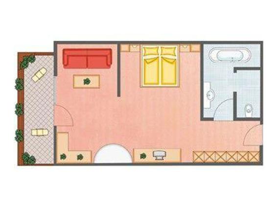 Suite Sunshine  (ca. 48 m² )