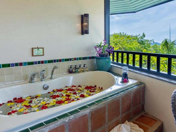 Royal Jacuzzi Villa Balcony