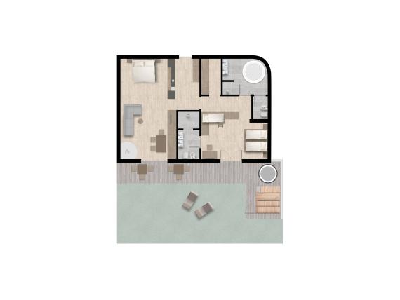 Garden Chalet Suite De Luxe