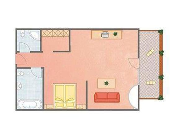 Family Suite “Alpi”  (ca. 50 m² )