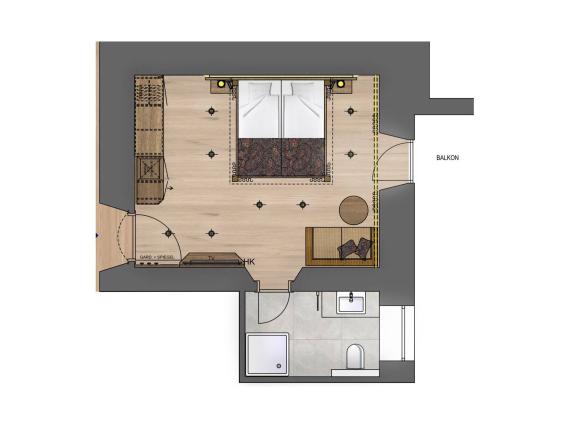 Doppelzimmer Komfort Plus