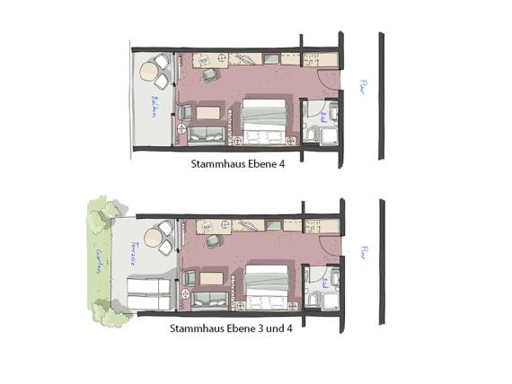 Doppelzimmer Jakobsfels