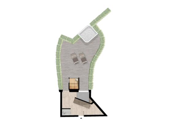 Rooftop Suite Romantik (35-38 m²)