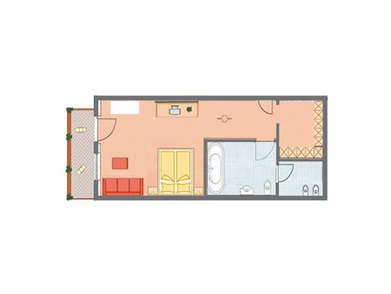 Suite „Tirol“ (ca. 50 m²) Sonnenseite