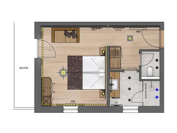 Doppelzimmer Komfort Plus