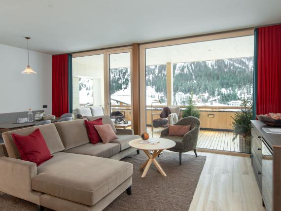Apartment Chalet mit Lodge