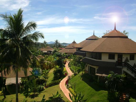 Royal Jacuzzi Villa Balcony