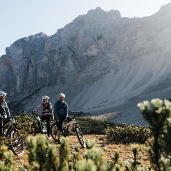 Easy & E-Bike with Dolomites View