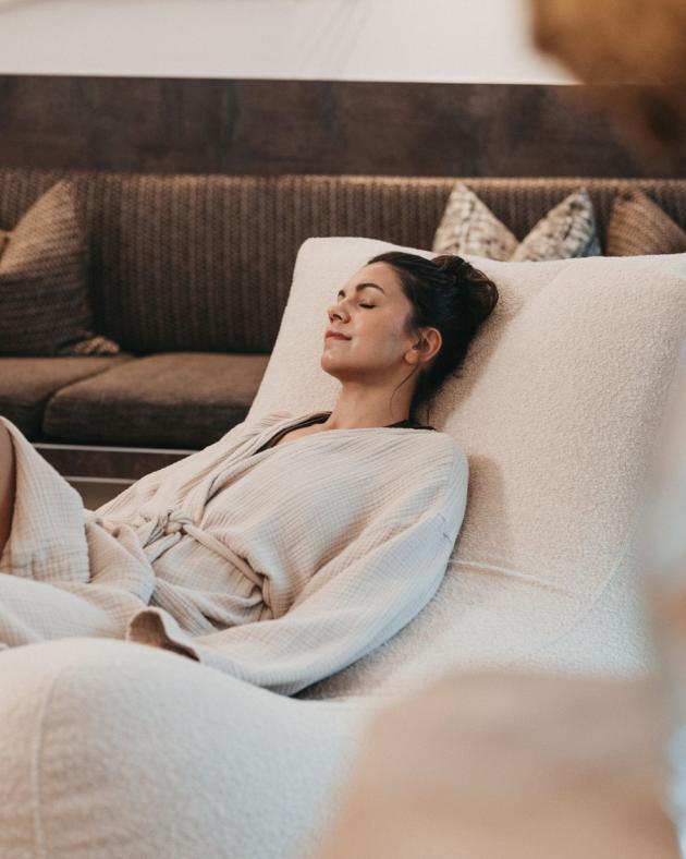 Relaxmomente im Ruheraum