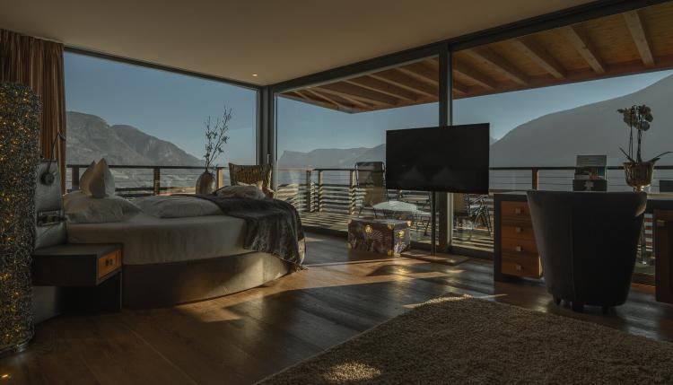 Suite panoramica Villa Luna