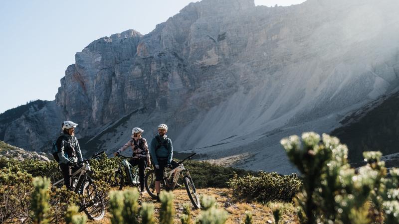 Easy & E-Bike with Dolomites View