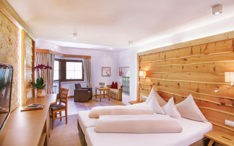 Doppelzimmer Superior Natur mit Schiebetür