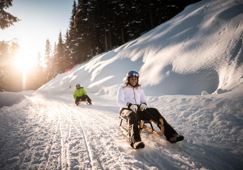 Spring days in the Al Plan: ski, skypool & beach