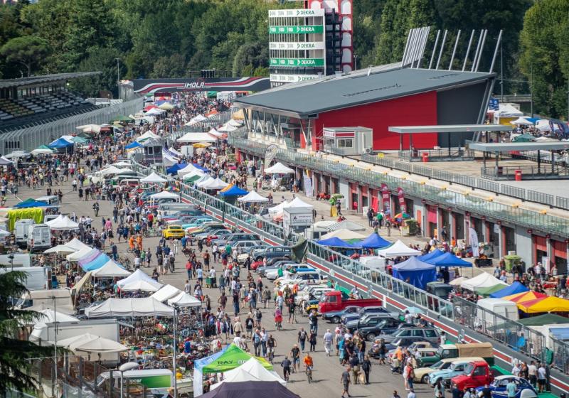 Trödeln und Sammeln auf der Rennstrecke