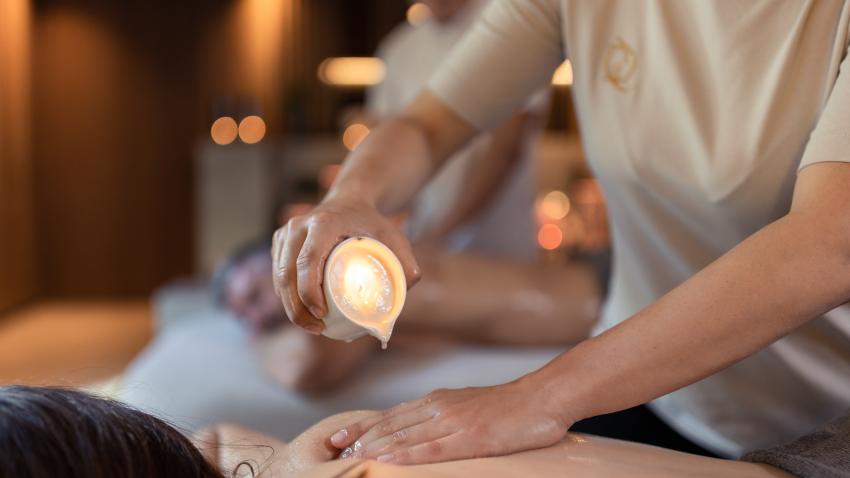 CANDLE MASSAGE FÜR ZWEI